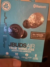 JLab J-Buds Air True Black Wireless Earbuds