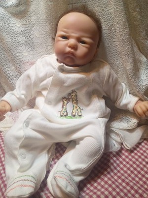 SANDY FABER  ADG 18' REBORN Vinyl & Cloth Baby Doll w/Outfit