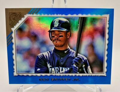 2022 Topps Gallery - Ken Griffey Jr #94 Blue /75 HOF Seattle Mariners