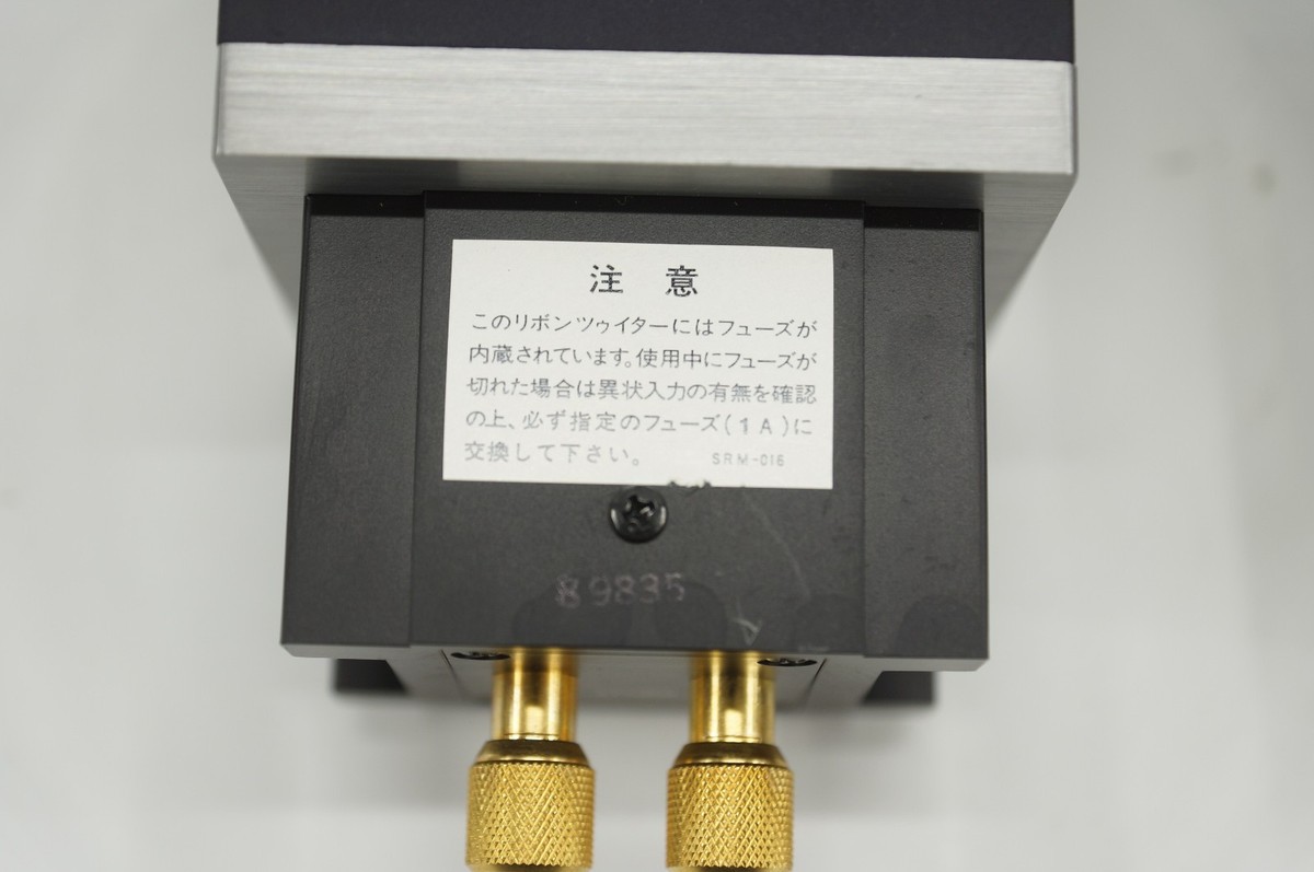 PIONEER PT-R9 Ribbon Super Tweeter PAIR JAPAN speaker tad analog