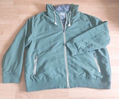 Übergangsjacke IDENTIC MAN PLUS Herren Kapuze Gr.6XL 76/78 Mintgrün NEU 