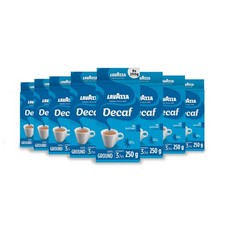 Lavazza Caffè Decaffeinato Ground Coffee 8 Packs of 250 g Ideal for Moka Pot 25.99 per kilo