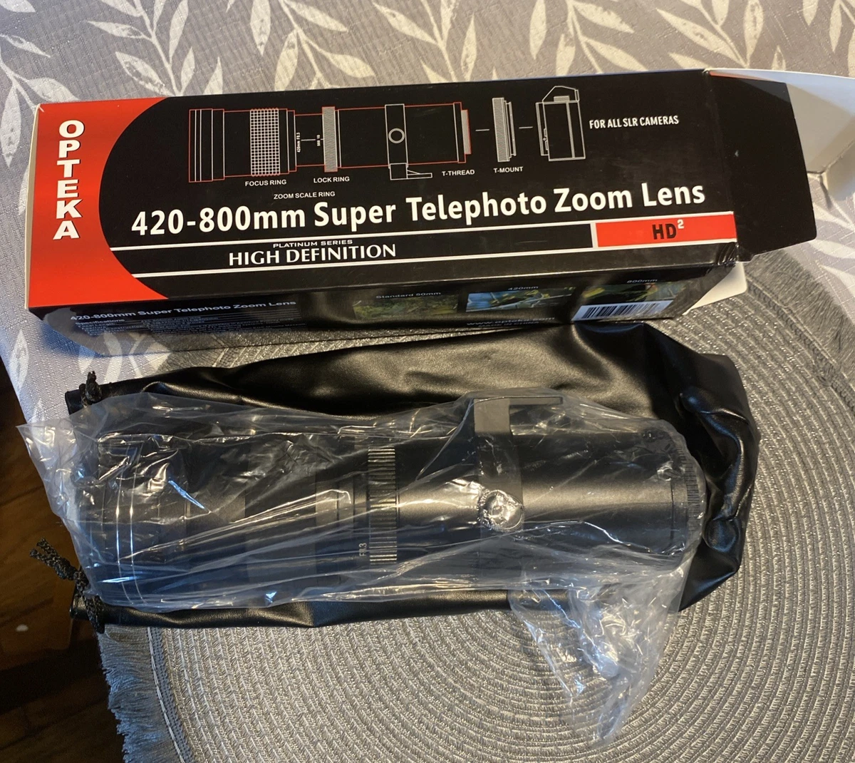 Opteka 420-800mm Focal Camera Lenses for sale | eBay