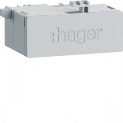 Hager ZZ45WAN2PP RJ45 Patch/Patch 180° CAT6A Buchse