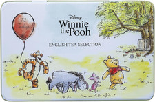 Winnie the Pooh & Friends Tea Tin with 72 English Teabags Selection