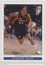 2005 Rittenhouse WNBA Nykesha Sales #100 00gy