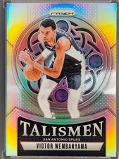 2024-25 Panini Prizm Victor Wembanyama Talismen #10 Silver Prizm