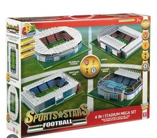 Character Building Sports Stars Barcelona’s Football 4 in 1 Stadium Mega Set  