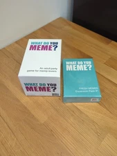What Do You Meme? Expansion Pack #1 - NIB w/ Used Base Game