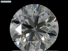 1 CT Cert. GIA Round Brilliant Natural Mined Diamond Loose J color VS2 clarity 3630.00 per carat
