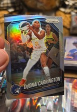 2025 Panini Prizm WNBA - DiJonai Carrington #9 Silver Prizm