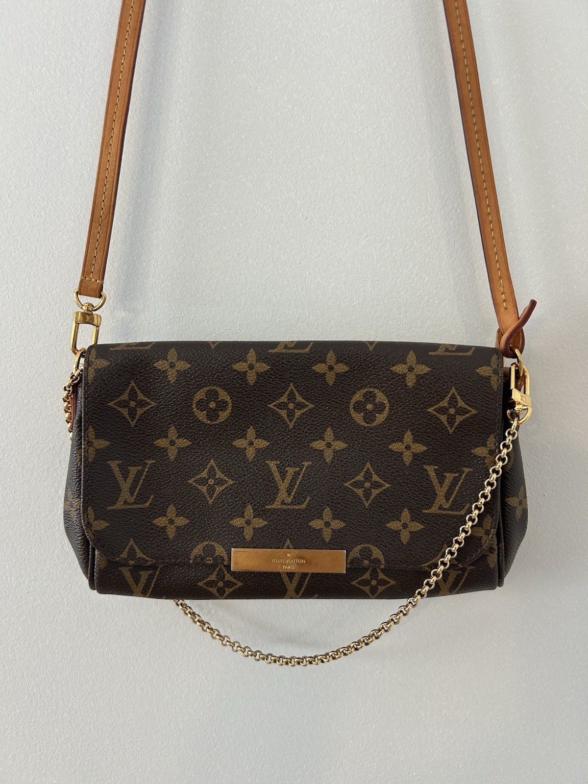 Louis Vuitton LV Favorite PM Brown Monogram Handbag Crossbody
