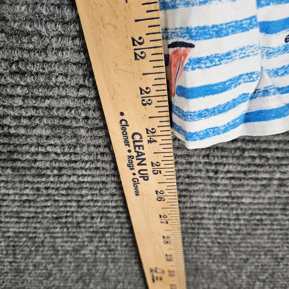 HUE женщин размер маленький тянуть на пижамы брюки синий в полоску морской синий шнурок - Изображение 3 из 4