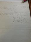CIVIL WAR DOCUMENT- 34th Iowa Infantry Baton Rouge Quarterly Return Deceased