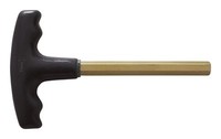 Ks Tools Bronzeplus Innensechskant-WinkelstiftschlüSsel Mit T-Griff 12 Mm