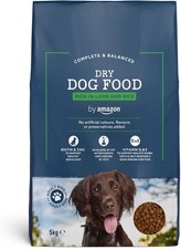 by Amazon Complete Dry Dog Food Adult Lamb & Rice 5kg Pack for Medium Large Bree 1.95 per kilo
