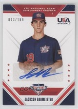 2020 Panini USA Baseball Stars & Stripes 3/169 Jackson Baumeister Auto 1u6