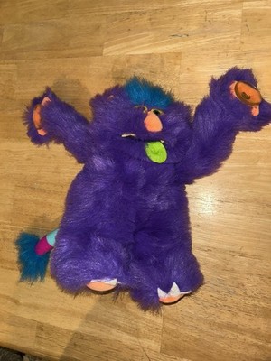 Weirdo Willy Purple Pet Monster Plush Russ Berrie Korea Vintage