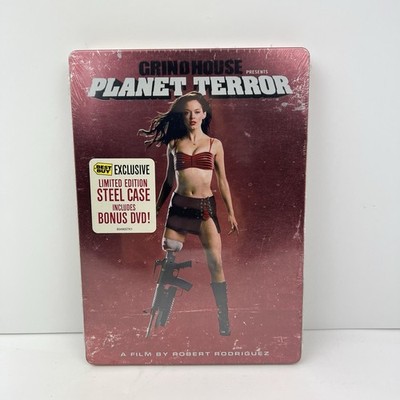 Planet Terror Grindhouse Limited Edition Steelcase DVD New Sealed
