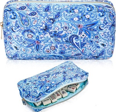 Empty Mahjong Tiles Bag Thickened American Mahjong Tiles Bag with Zipper Board G