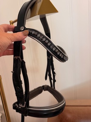Halter Ego ''Eiffel Tower'' dressage bridle - PONY size - Only used ONCE!