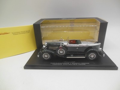Automodelle 1932 DuesenbergJ Murphy Karosserie Torpedo Cabrio Coupe grün 1:43