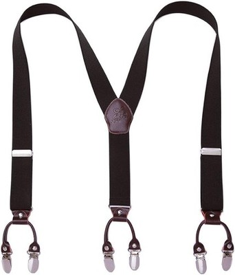 Hosenträger Herren breit 6 Clips Brace Men Y Retour verstellbare Federungen ̈¦la...