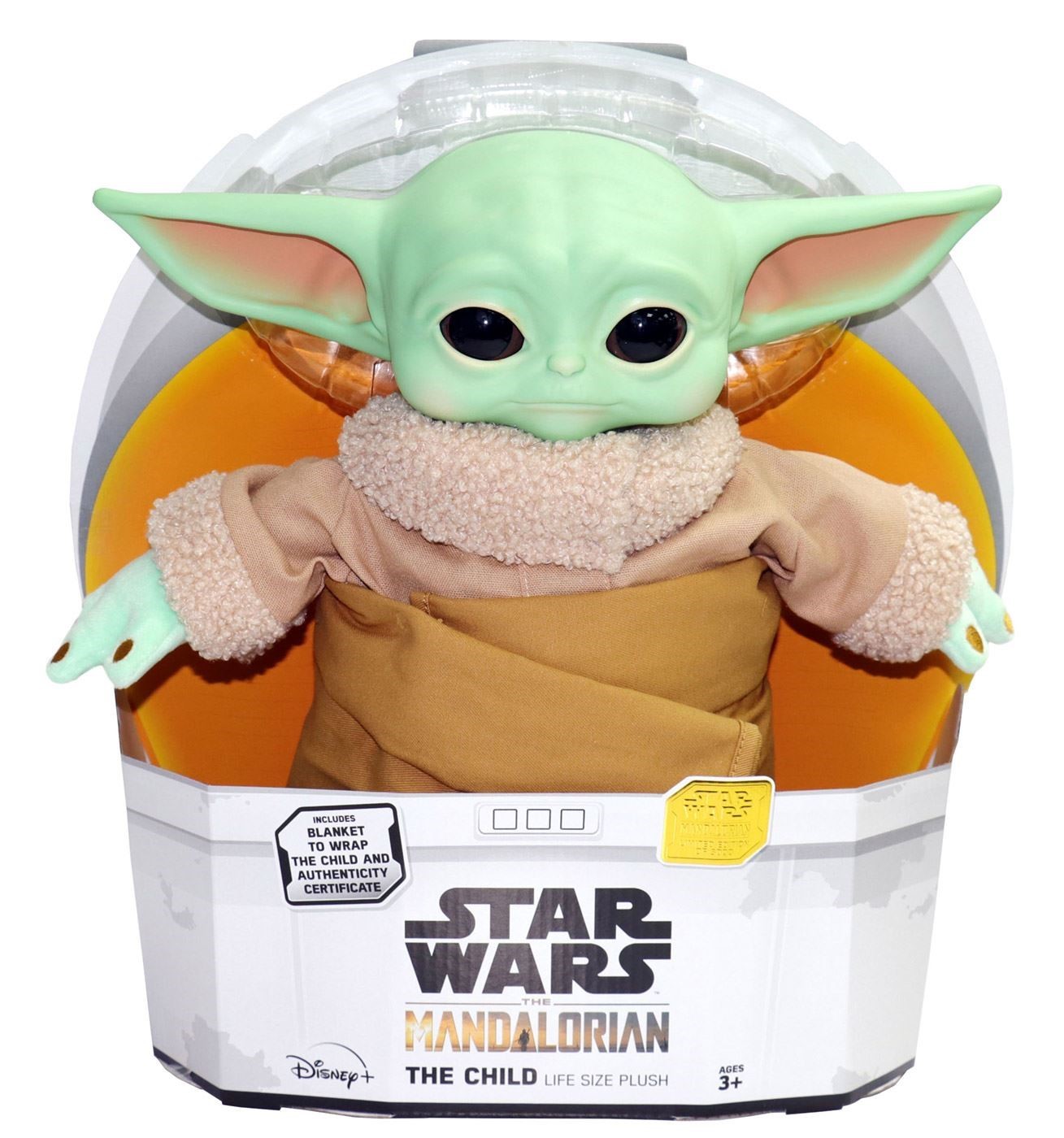 Star Wars Mandalorian Grogu Talking Plush Limited Edition of 3000 NEW 12 inch