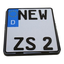 Kennzeichenhalter Motorrad 180 x 200mm Nummernschildhalter Kennzeichenträger NEU