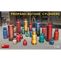 PROPANE-BUTANE Cylinders Kit 1:35 Miniart Kit Diorami -D- Neues Modell