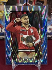 2026 Topps Chrome WWE Ethan Page Blue RayWave Refractor SP #/150 Blaster Excl.