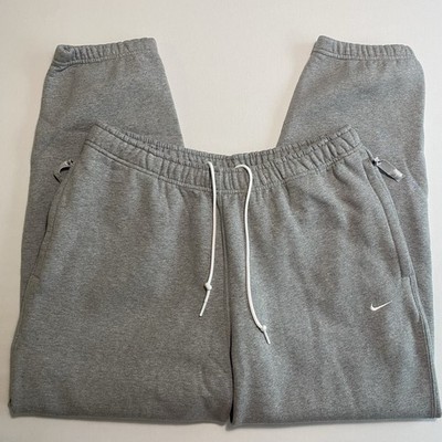 Nike Solo Swoosh Joggers Men XL LOOSE BAGGY Straight Leg Heavyweight Sweatpants