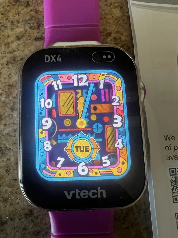 VTech KidiZoom Smartwatch DX4 - Purple - Used - Image 2 of 4