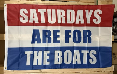 #ad Saturdays Are For The Boats Flag FREE SHIP Beer Tits Man Cave USA Sign 3x5’ $22.95