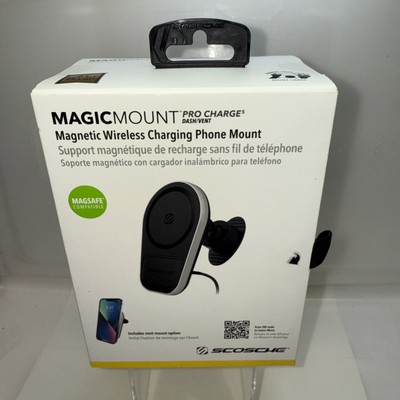 SCOSCHE MAGICMOUNT PRO CHARGE 5 -Magnetic Dash/Vent Mount -Black Brand New
