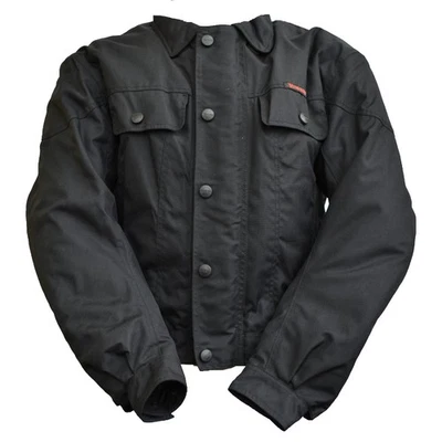 Modeka Detroit Jacke schwarz Motorradjacke wasserdicht - Bild 1 von 2