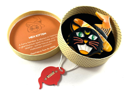 Erstwilder "Hex Kitten" Brooch (2019) / RARE / $1 NO RESERVE | eBay