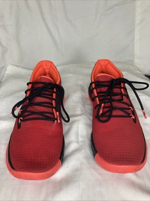 Under Armour UA SC 3Zero III Shoes Red Steph Curry Low Top Sneakers