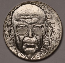 1975 Finland 10 Markkaa  -President Kekkonen - 0.377oz Silver BU Coin KM54