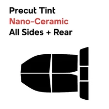 Precut Window Film Nano Ceramic Tint GMC Sierra 1500 2019-2026 4 Door Crew Cab