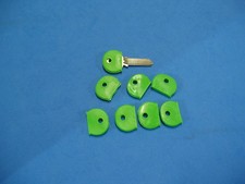 LOT OF EIGHT BRIGHT GREEN COLOR KEY IDENTIFIE...