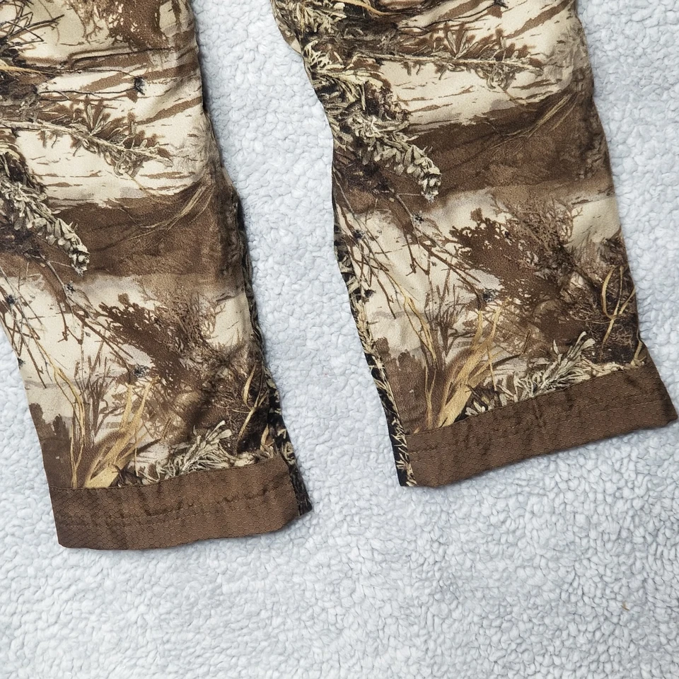 Real Tree SCENT-FACTOR, EDGE Boys Lined Camo Multi Pocket Pants Size Medium - Image 3 of 4