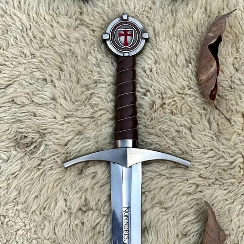 The Accolade Sword of the Knights Templar - Handmade