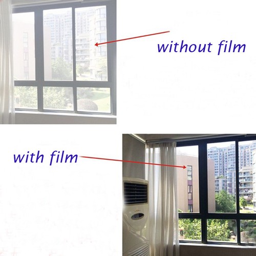 Reflective Window Film - Solar Control & One Way Mirror Privacy Glass Tint - Afbeelding 1 van 13