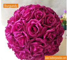 Light Purple Rose Flower Ball Pomander Wedding Ball Kissing Ball 11-12 inches