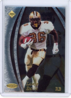 1998 COLLECTORS EDGE MASTERS LAMAR SMITH #108 NEW ORLEANS SAINTS 50 POINT /3000
