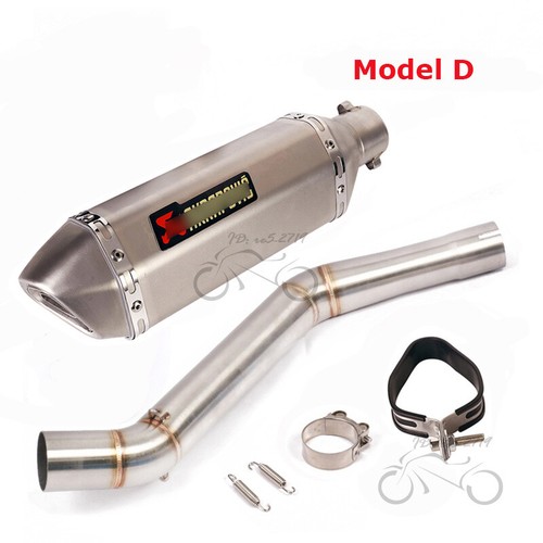 Sin cordón para silenciador de tubería conectado sistema de escape CF-Moto 650NK 650MT 400NK 370 MM - Imagen 8 de 12