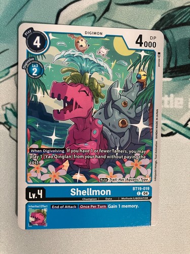 Shellmon BT19-019 C Digimon Release Special Booster 2.0 NM | eBay