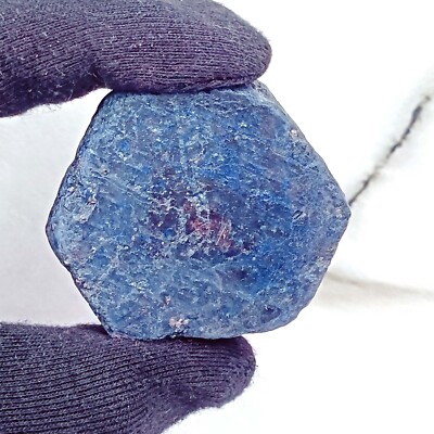 DYED Uncut Raw Rough 250.39 Ct Blue Sapphire Certified African