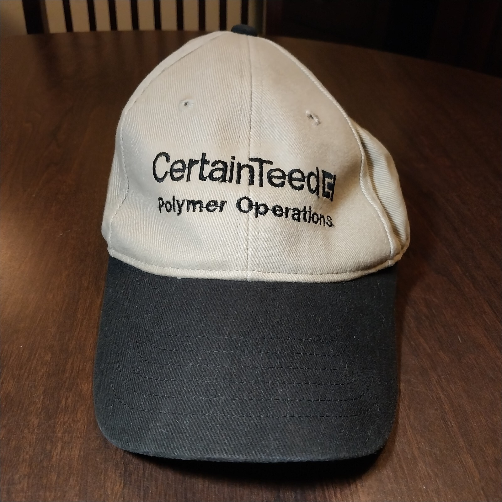 CertainTeed Polymer Operations Baseball Cap Mens … - image 2